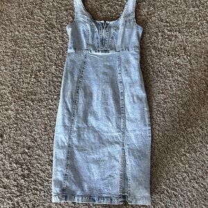Denim Sleeveless Dress